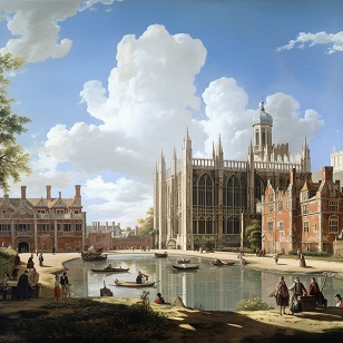Style londonien de Canaletto