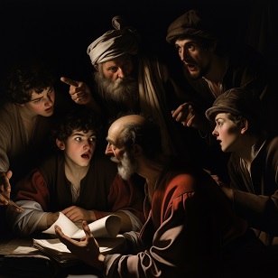 Baroque style Caravaggio