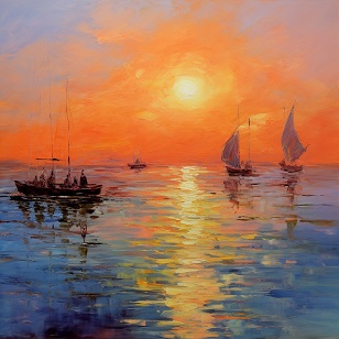 Impressionisme style Claude Monet