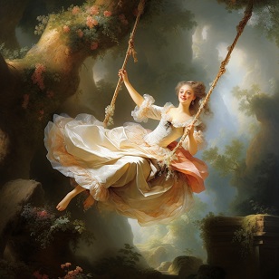 Rococo style Fragonard